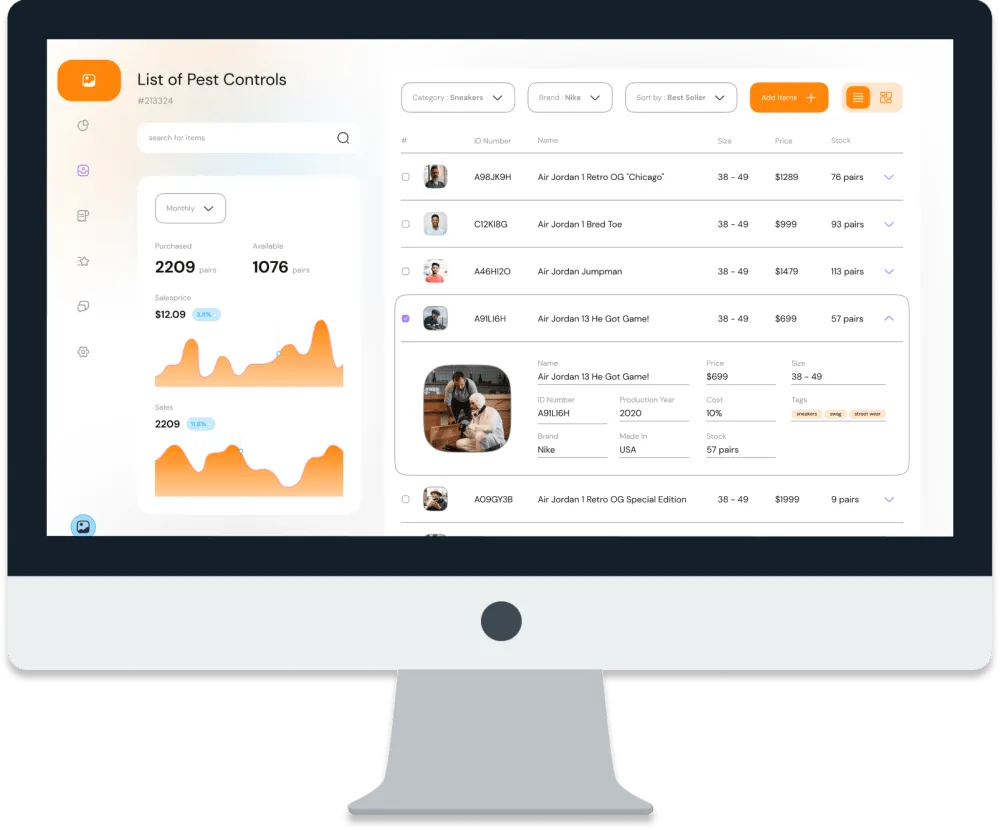 Admin Panel provides