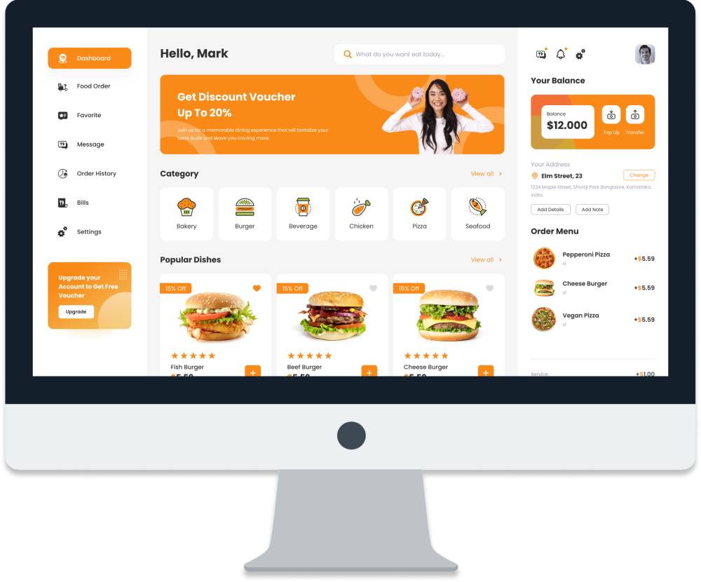 app for food delivery